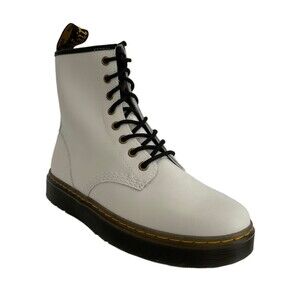New Dr. Martens Zavala Leather 8-Eye AW004 Lace Up Boots 8